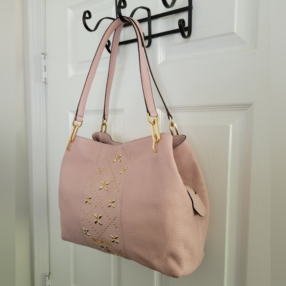 Michael Kors Leighton Pebbled Leather Hobo - Picture 3 of 12